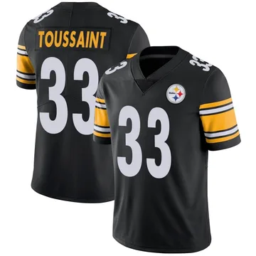 Youth Fitzgerald Toussaint Pittsburgh Steelers Limited Black Team Color Vapor Untouchable Jersey