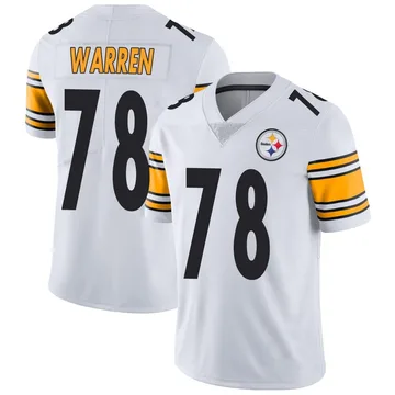 Youth Gareth Warren Pittsburgh Steelers Limited White Vapor Untouchable Jersey