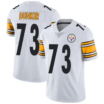 Youth Gennings Dunker Pittsburgh Steelers Limited White Vapor Untouchable Jersey