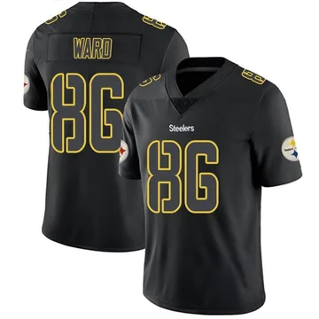 Youth Hines Ward Pittsburgh Steelers Limited Black Impact Jersey