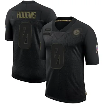 Youth Isaiah Hodgins Pittsburgh Steelers Limited Black 2020 Salute To Service Jersey