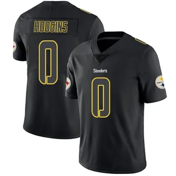Youth Isaiah Hodgins Pittsburgh Steelers Limited Black Impact Jersey