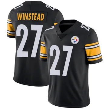 Youth Isaiah Winstead Pittsburgh Steelers Limited Black Team Color Vapor Untouchable Jersey