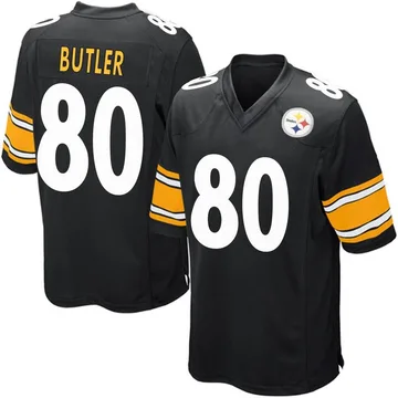 Youth Jack Butler Pittsburgh Steelers Game Black Team Color Jersey