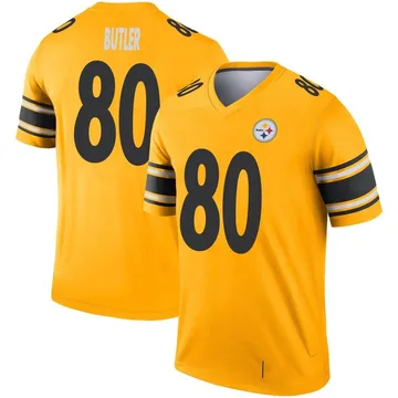 Youth Jack Butler Pittsburgh Steelers Legend Gold Inverted Jersey