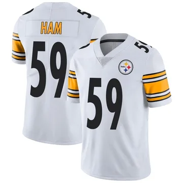 Youth Jack Ham Pittsburgh Steelers Limited White Vapor Untouchable Jersey