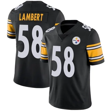 Youth Jack Lambert Pittsburgh Steelers Limited Black Team Color Vapor Untouchable Jersey