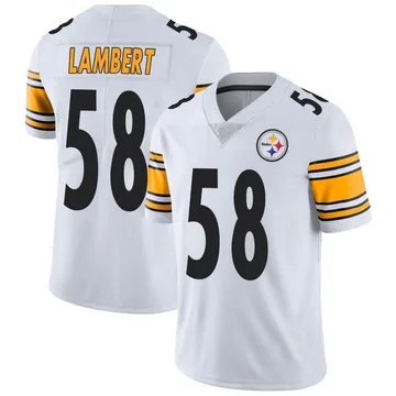 Youth Jack Lambert Pittsburgh Steelers Limited White Vapor Untouchable Jersey