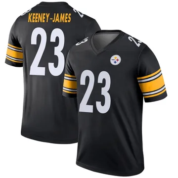 Youth Jakobie Keeney-James Pittsburgh Steelers Legend Black Jersey