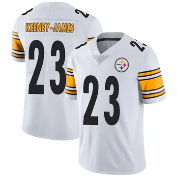 Youth Jakobie Keeney-James Pittsburgh Steelers Limited White Vapor Untouchable Jersey