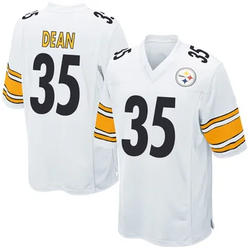 Youth Jamel Dean Pittsburgh Steelers Game White Jersey
