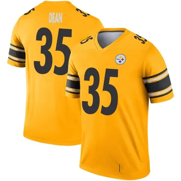 Youth Jamel Dean Pittsburgh Steelers Legend Gold Inverted Jersey