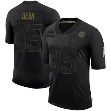 Youth Jamel Dean Pittsburgh Steelers Limited Black 2020 Salute To Service Jersey
