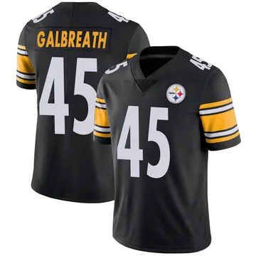 Youth JJ Galbreath Pittsburgh Steelers Limited Black Team Color Vapor Untouchable Jersey