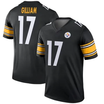 Youth Joe Gilliam Pittsburgh Steelers Legend Black Jersey