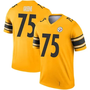 Youth Joe Greene Pittsburgh Steelers Legend Gold Inverted Jersey