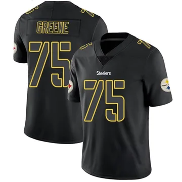 Youth Joe Greene Pittsburgh Steelers Limited Black Impact Jersey