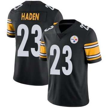 Youth Joe Haden Pittsburgh Steelers Limited Black Team Color Vapor Untouchable Jersey