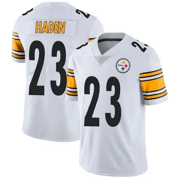 Youth Joe Haden Pittsburgh Steelers Limited White Vapor Untouchable Jersey