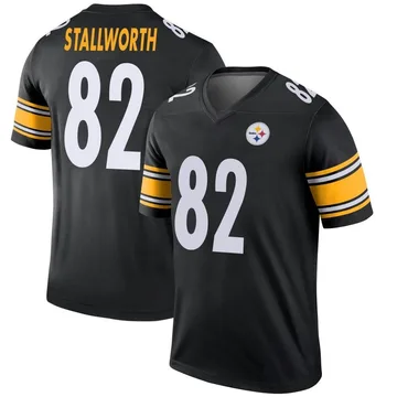 Youth John Stallworth Pittsburgh Steelers Legend Black Jersey