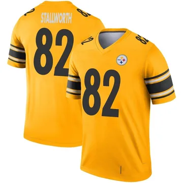 Youth John Stallworth Pittsburgh Steelers Legend Gold Inverted Jersey