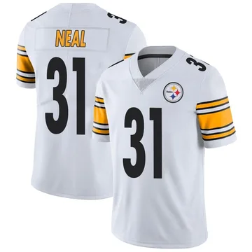 Youth Keanu Neal Pittsburgh Steelers Limited White Vapor Untouchable Jersey