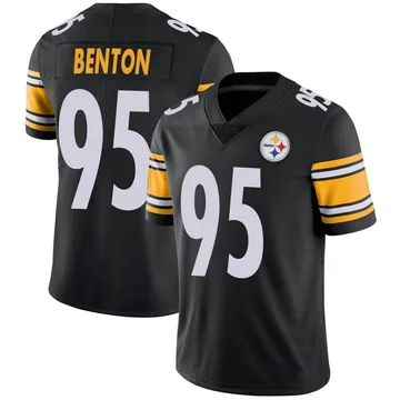 Youth Keeanu Benton Pittsburgh Steelers Limited Black Team Color Vapor Untouchable Jersey