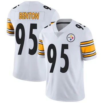 Youth Keeanu Benton Pittsburgh Steelers Limited White Vapor Untouchable Jersey