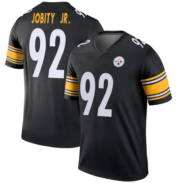 Youth Kevin Jobity Jr. Pittsburgh Steelers Legend Black Jersey