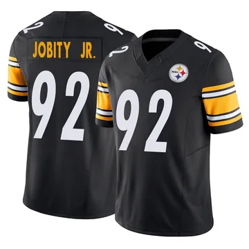 Youth Kevin Jobity Jr. Pittsburgh Steelers Limited Black Vapor F.U.S.E. Jersey