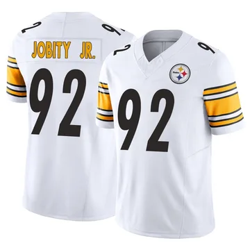 Youth Kevin Jobity Jr. Pittsburgh Steelers Limited White Vapor F.U.S.E. Jersey