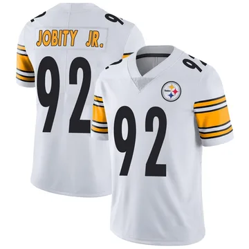 Youth Kevin Jobity Jr. Pittsburgh Steelers Limited White Vapor Untouchable Jersey