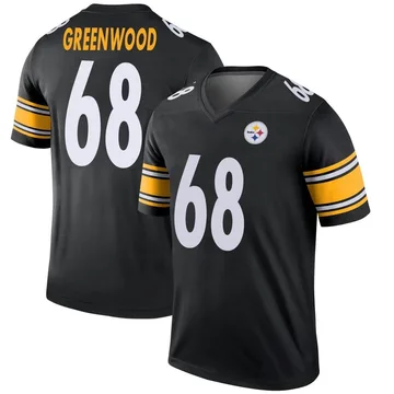 Youth L.C. Greenwood Pittsburgh Steelers Legend Black Jersey