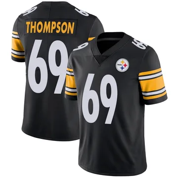 Youth Lorenzo Thompson Pittsburgh Steelers Limited Black Team Color Vapor Untouchable Jersey