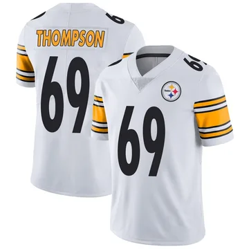 Youth Lorenzo Thompson Pittsburgh Steelers Limited White Vapor Untouchable Jersey