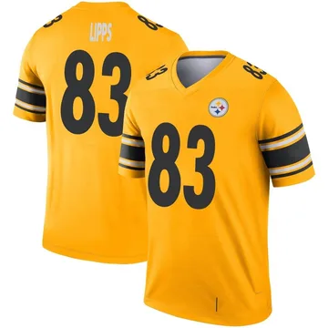 Youth Louis Lipps Pittsburgh Steelers Legend Gold Inverted Jersey