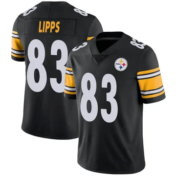 Youth Louis Lipps Pittsburgh Steelers Limited Black Team Color Vapor Untouchable Jersey