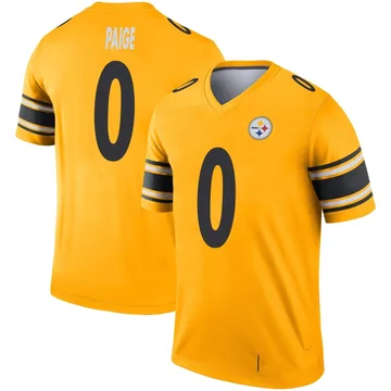 Youth Makari Paige Pittsburgh Steelers Legend Gold Inverted Jersey