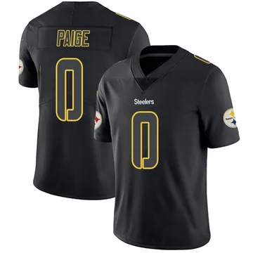 Youth Makari Paige Pittsburgh Steelers Limited Black Impact Jersey
