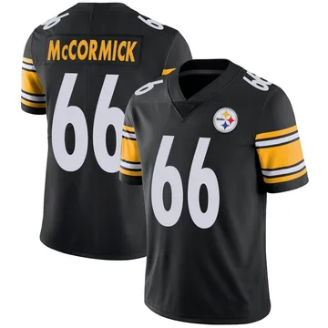 Youth Mason McCormick Pittsburgh Steelers Limited Black Team Color Vapor Untouchable Jersey
