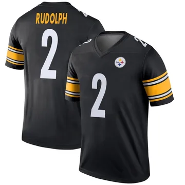 Youth Mason Rudolph Pittsburgh Steelers Legend Black Jersey