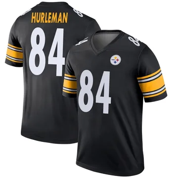 Youth Max Hurleman Pittsburgh Steelers Legend Black Jersey