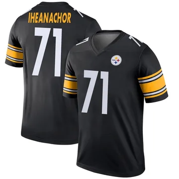 Youth Max Iheanachor Pittsburgh Steelers Legend Black Jersey