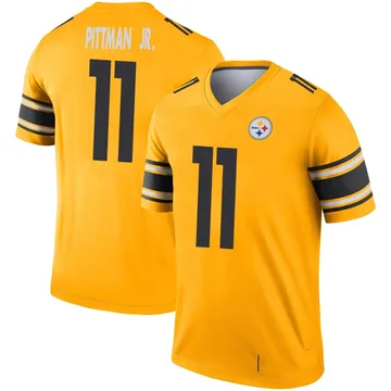 Youth Michael Pittman Jr. Pittsburgh Steelers Legend Gold Inverted Jersey