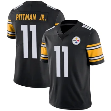 Youth Michael Pittman Jr. Pittsburgh Steelers Limited Black Team Color Vapor Untouchable Jersey
