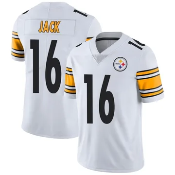 Youth Myles Jack Pittsburgh Steelers Limited White Vapor Untouchable Jersey