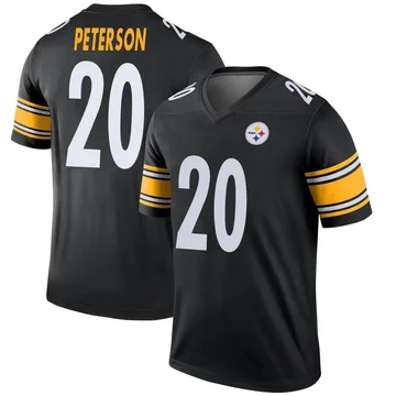 Youth Patrick Peterson Pittsburgh Steelers Legend Black Jersey