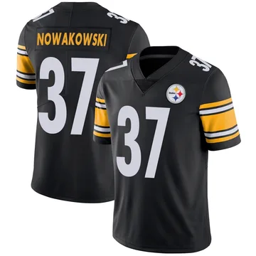 Youth Riley Nowakowski Pittsburgh Steelers Limited Black Team Color Vapor Untouchable Jersey