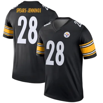 Youth Robert Spears-Jennings Pittsburgh Steelers Legend Black Jersey