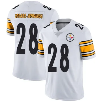 Youth Robert Spears-Jennings Pittsburgh Steelers Limited White Vapor Untouchable Jersey